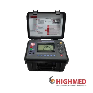 MEGÔHMETRO DIGITAL DE 5KV COM LOGGER - HMMG-5 PRO