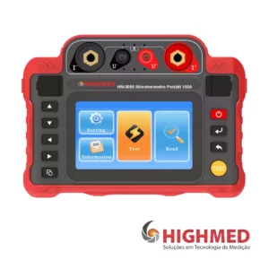 MICROHMIMETRO PORTÁTIL 100A - HM-3090