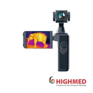 MINI CÂMERA TÉRMICA INFRAVERMELHA COM GIMBAL - HM640